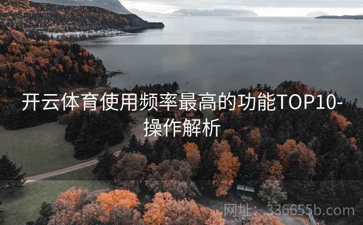 开云体育使用频率最高的功能TOP10-操作解析