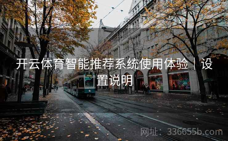 开云体育智能推荐系统使用体验｜设置说明